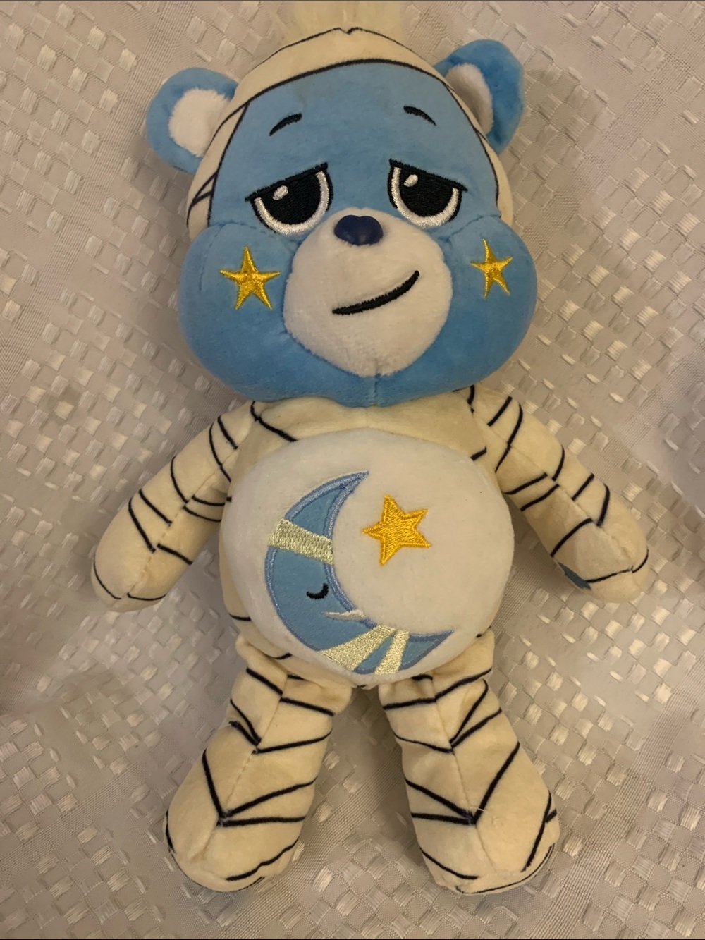 Care Bears X Universal Monsters character, Bedtime Bear as The Mummy.